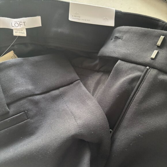 Loft The Riviera Pan Cropped Julie Fit - Size 8P - Picture 4 of 4